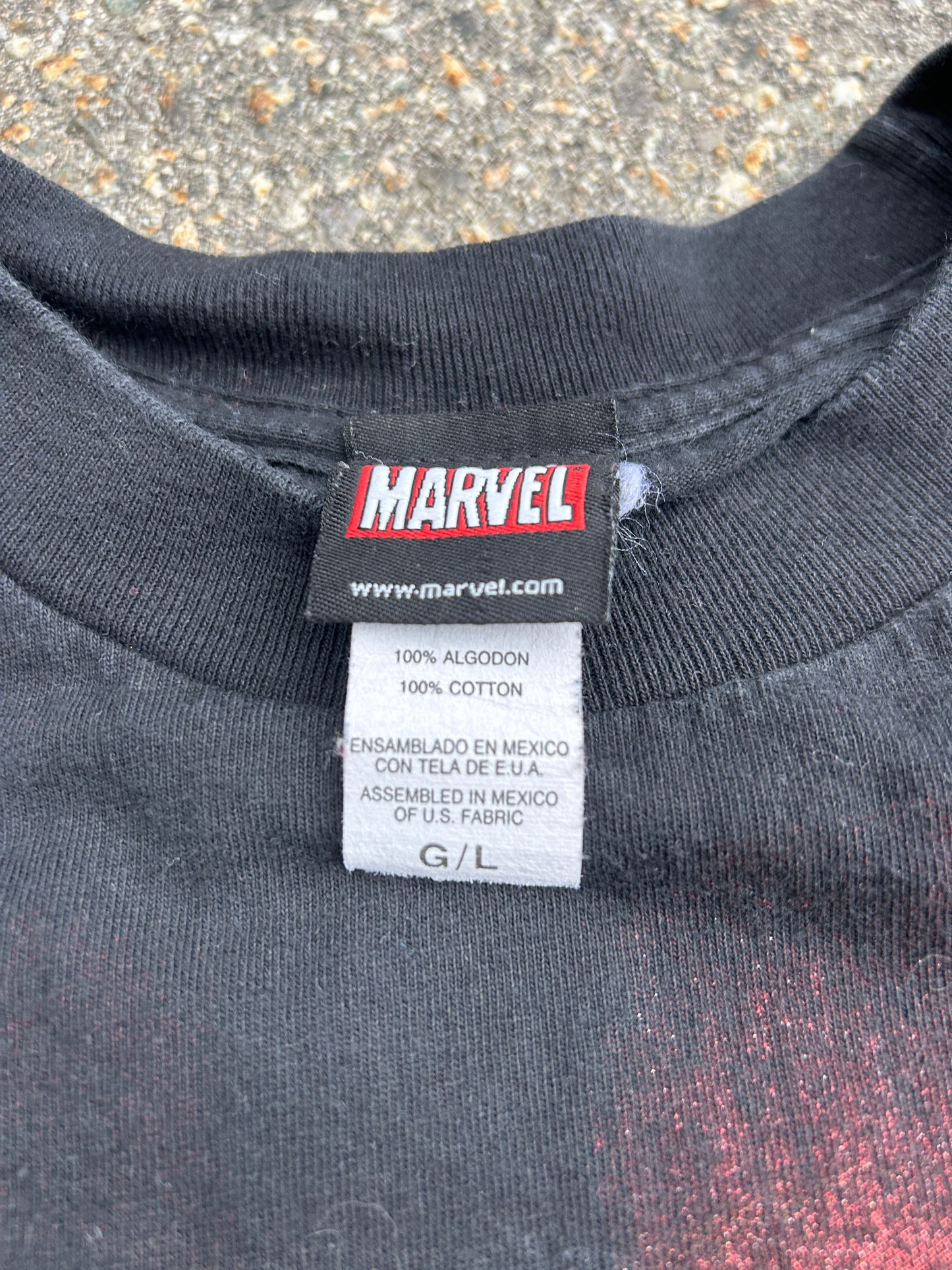 Vintage Iron Man Marvel Mad Engine Tee (L)