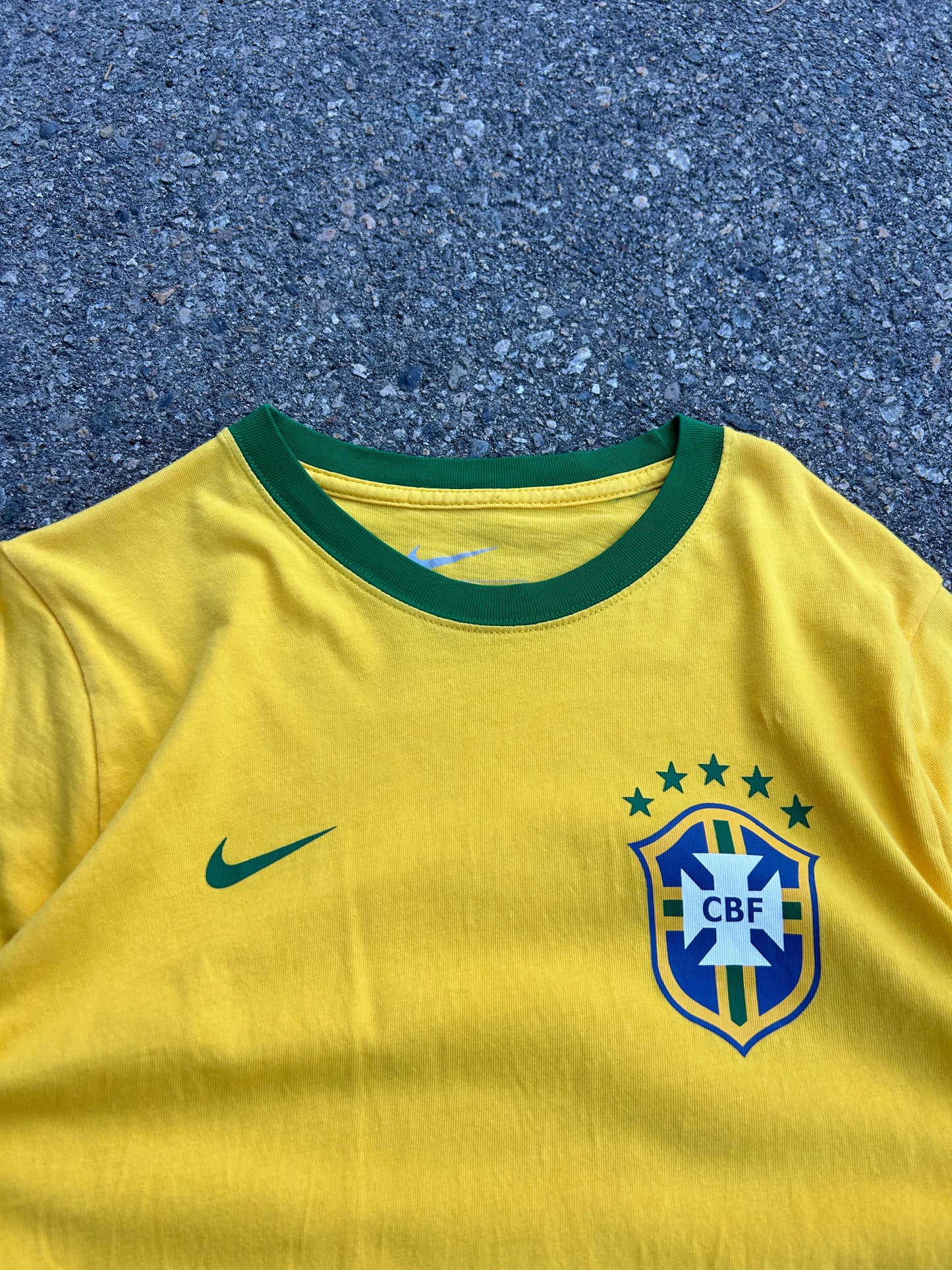 Nike Slim Fit Brazil Ringer Tee (L)