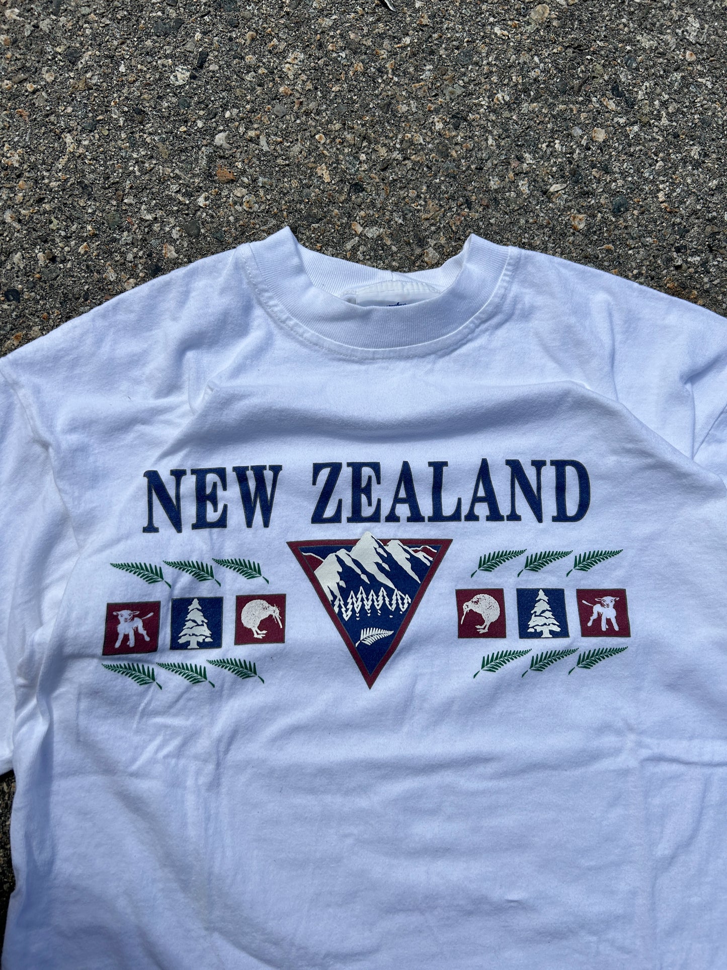 Vintage Single Stitch New Zealand Tee (S)