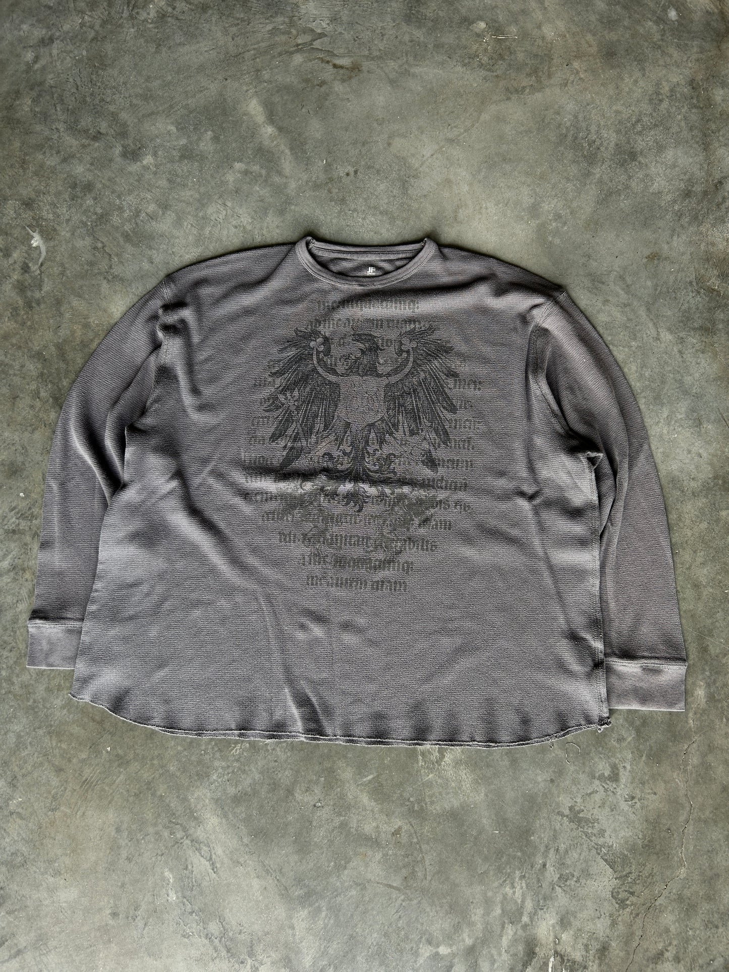 Y2K JF Grey Waffle Knit (2XL)