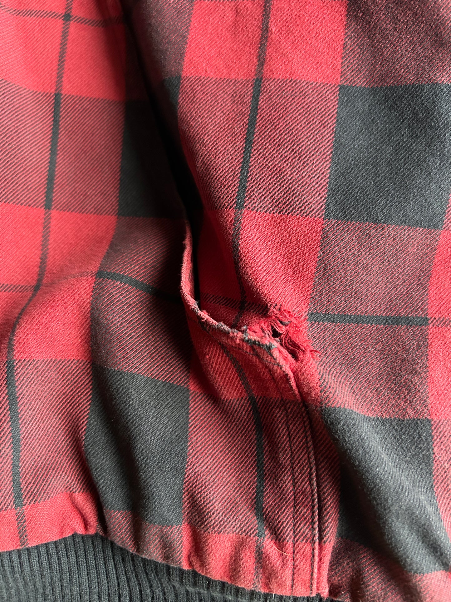 Vintage Carhartt Red Plaid Active Jacket (L)