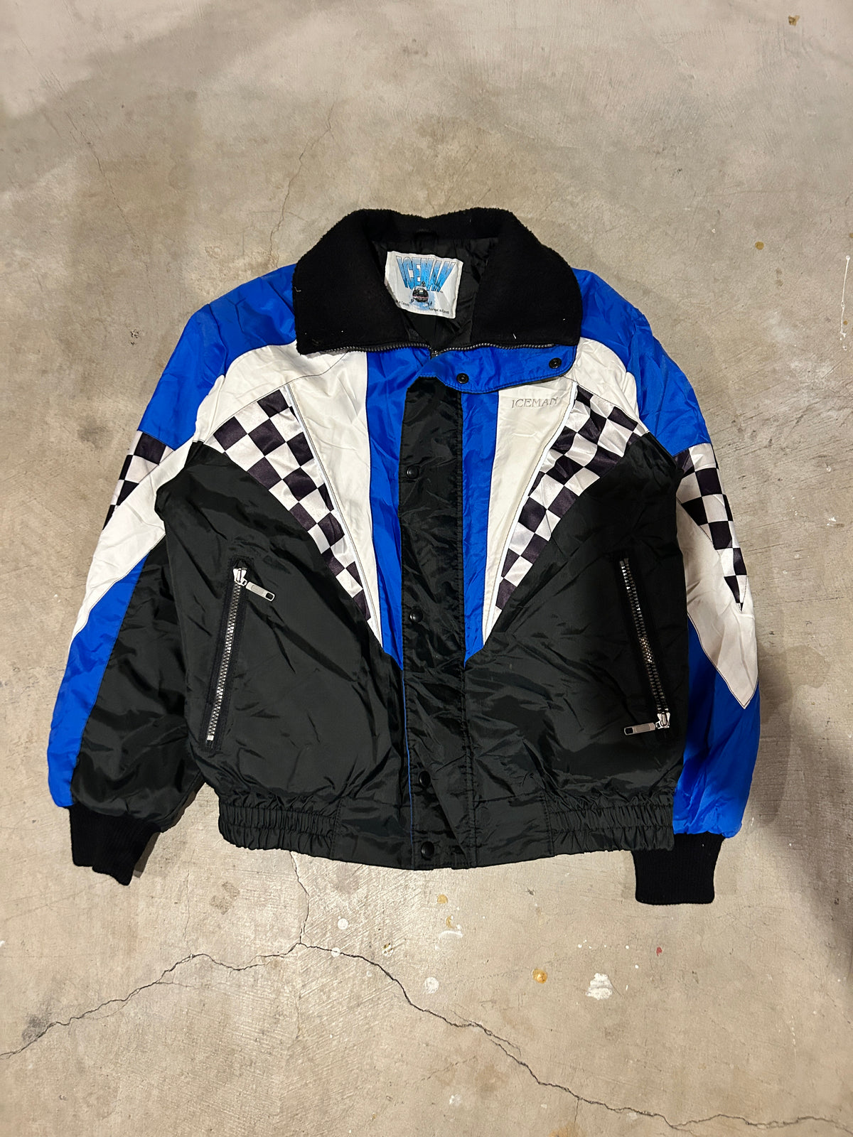 Vintage 80’s Iceman Snowmobile Jacket (L)