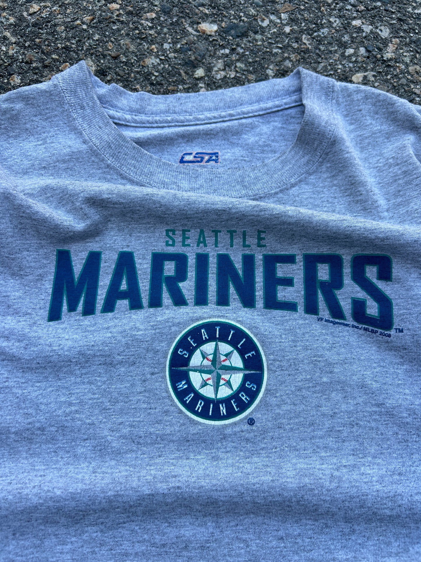 2008 Grey Seattle Mariners Tee (L)