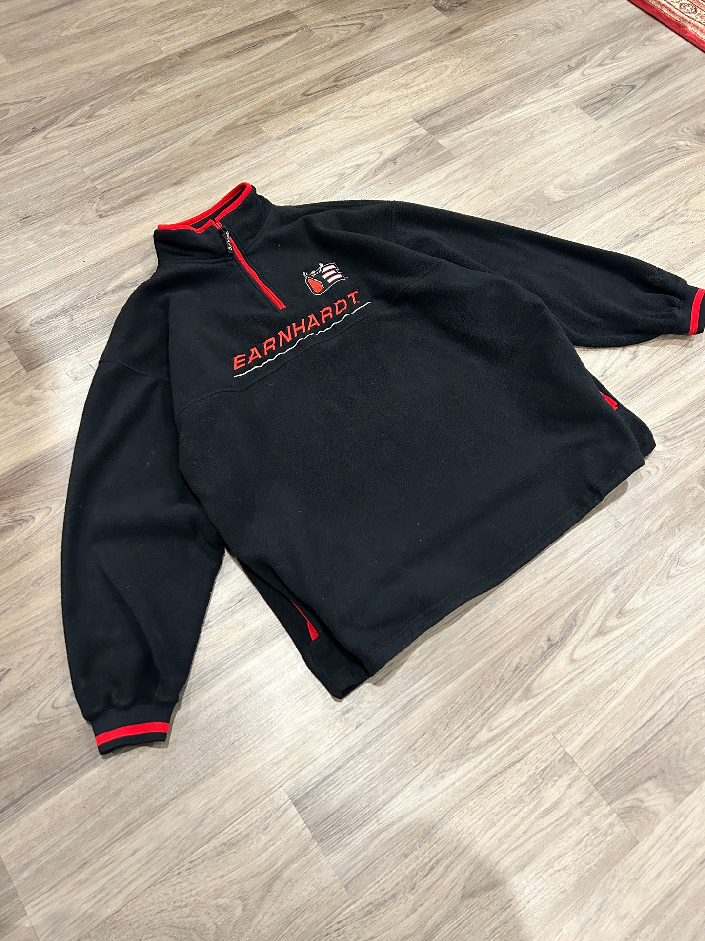 Vintage Dale Earnhardt NASCAR 1/4 Zip Fleece (2XL)