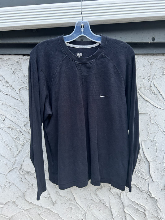 Vintage Black Nike Thermal (L)