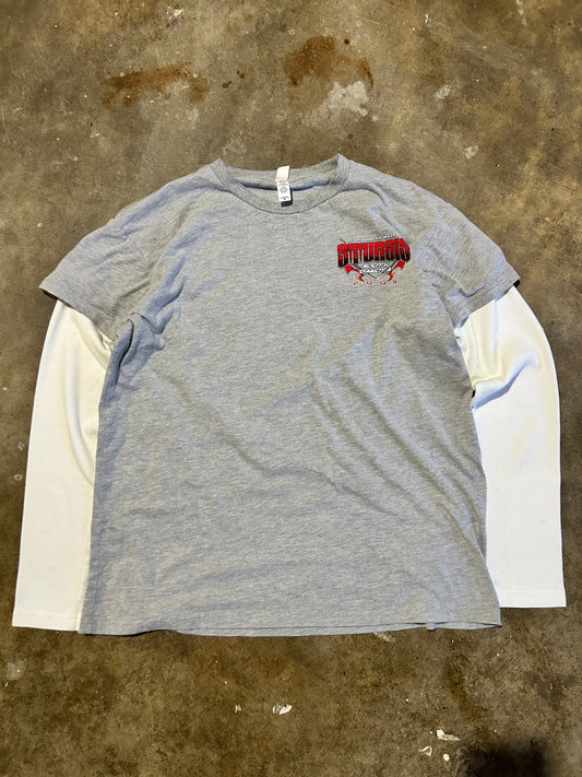 2009 Sturgis Waffle Sleeved Biker Tee (XL)