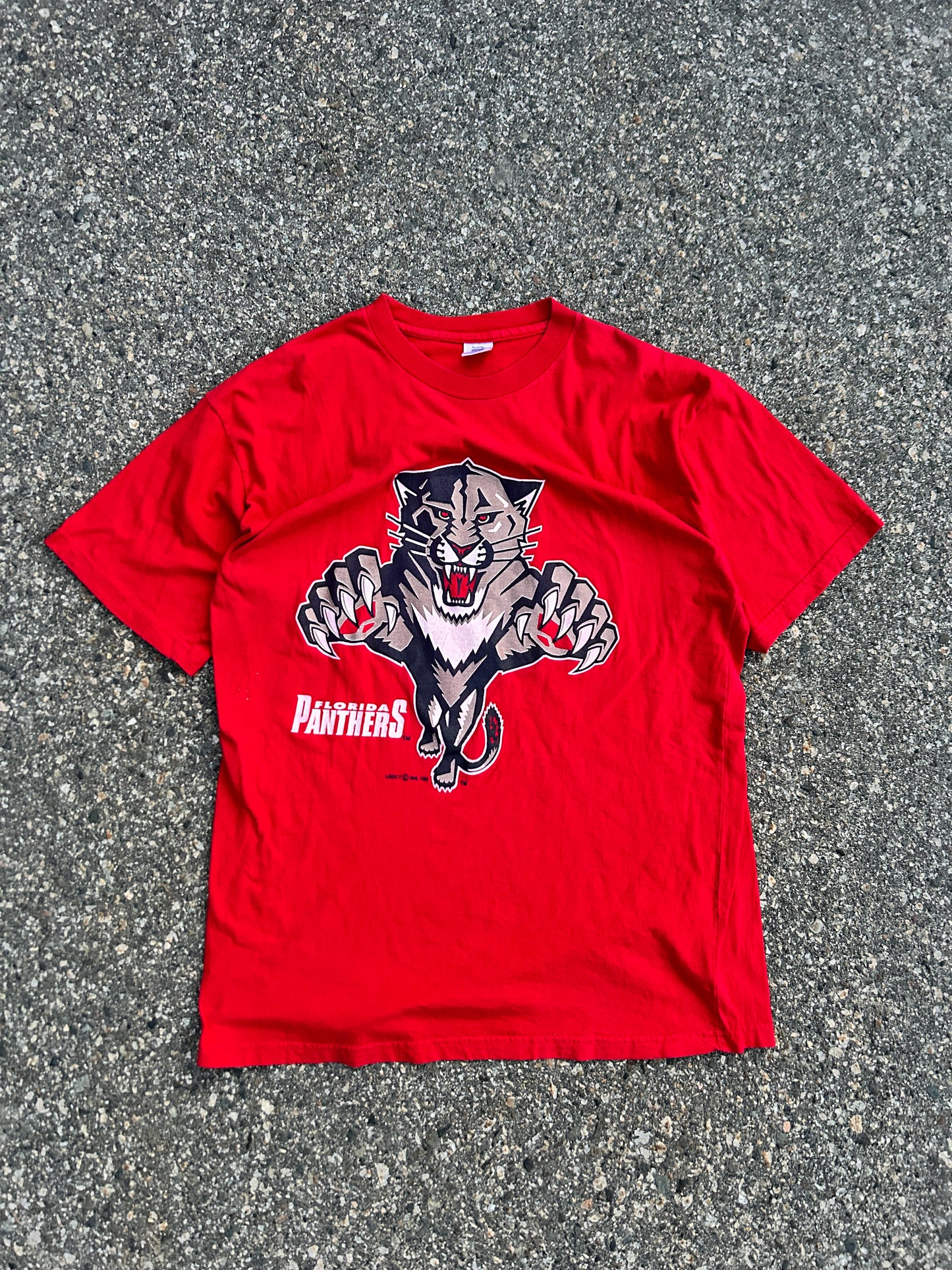 Vintage 1993 Logo 7 Florida Panthers Tee (XL)