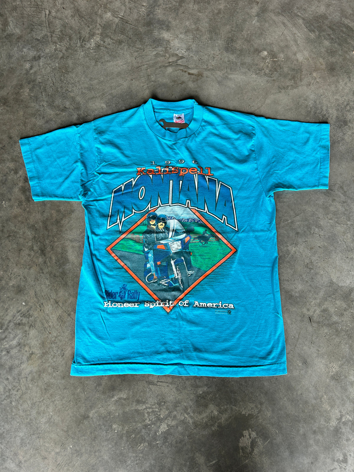Vintage 90’s Montana Rider Rally Tee (L)