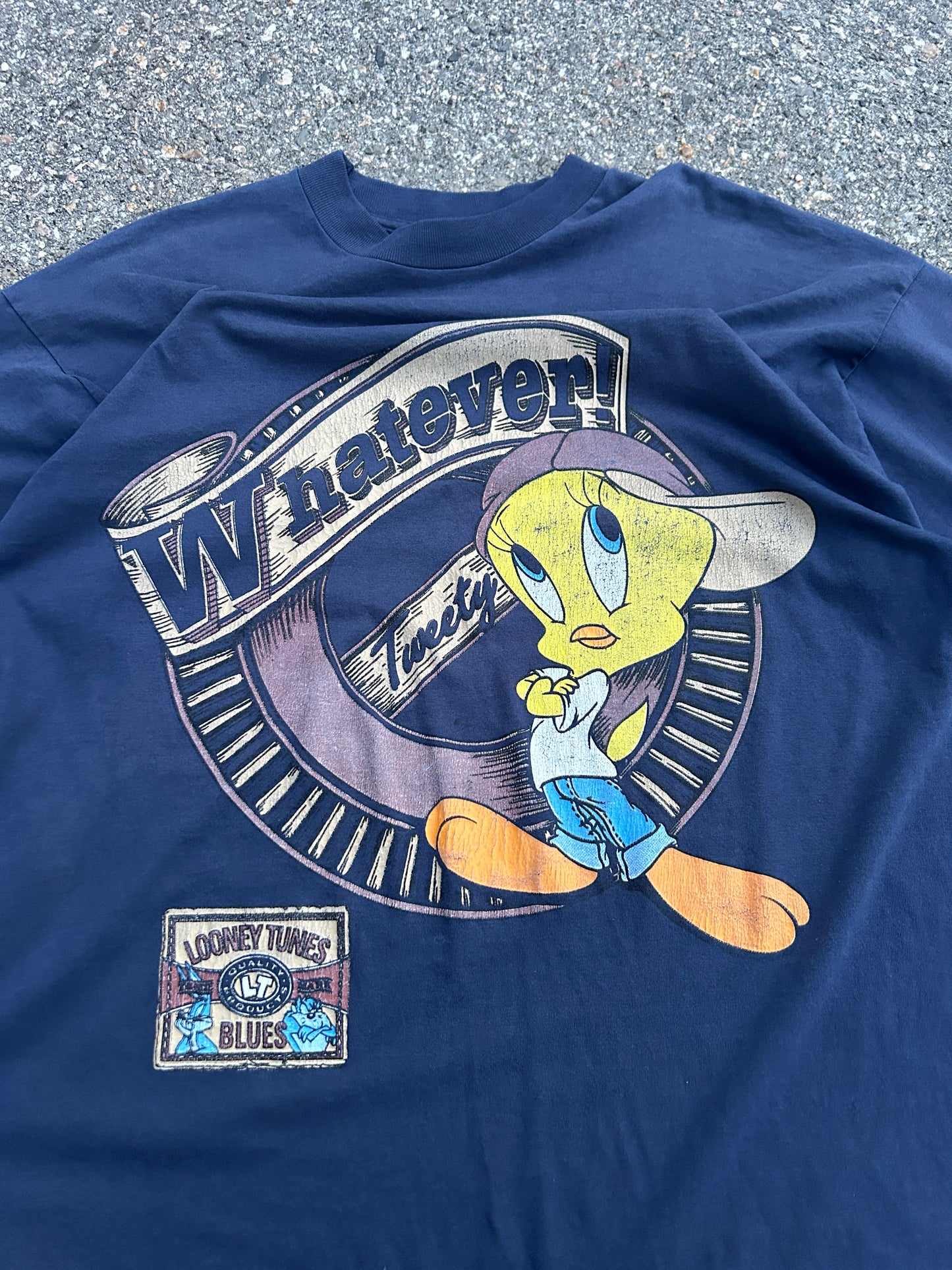 Vintage Tweety Bird “Whatever” Tee (XL)