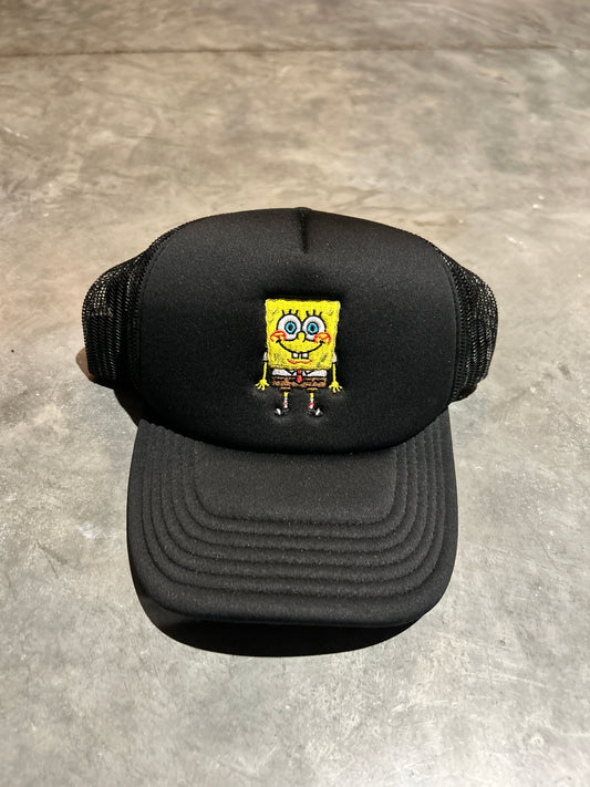 Black SpongeBob Trucker Hat