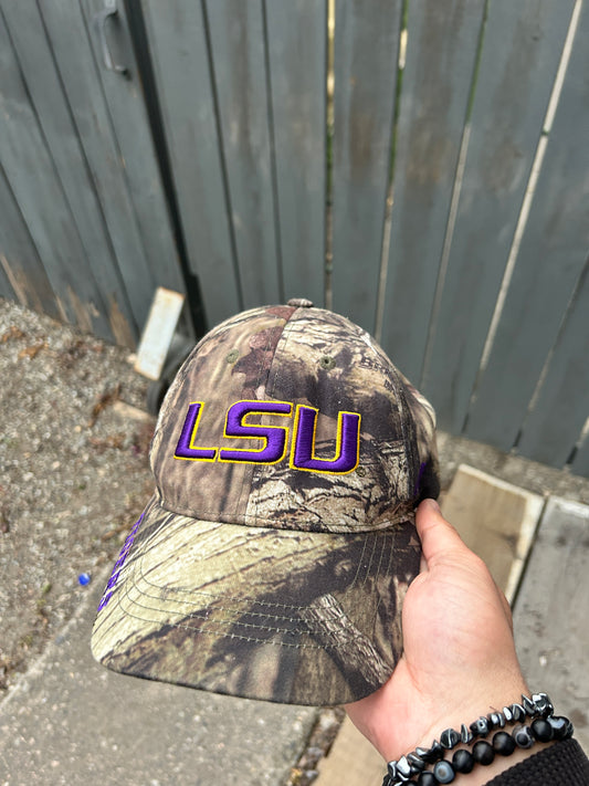 LSU Russel Athletic Camo Adjustable Hat