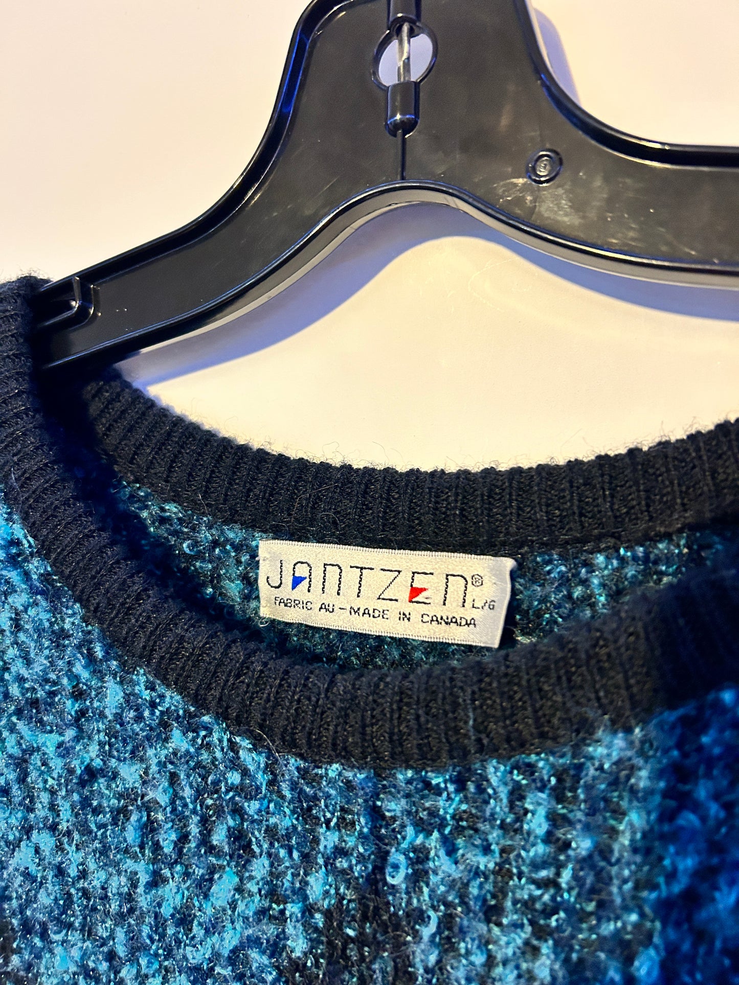 Vintage Jantzen Drop Shoulder Knit Sweater (L)