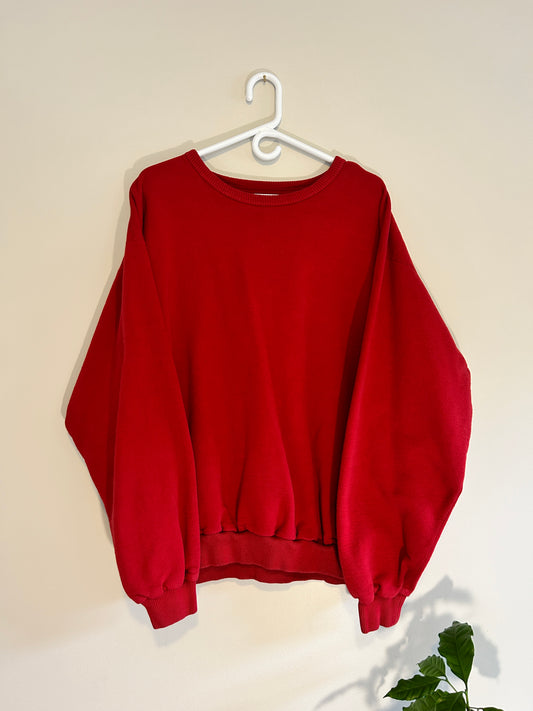 Red Wind River Blank Crewneck (2XL)