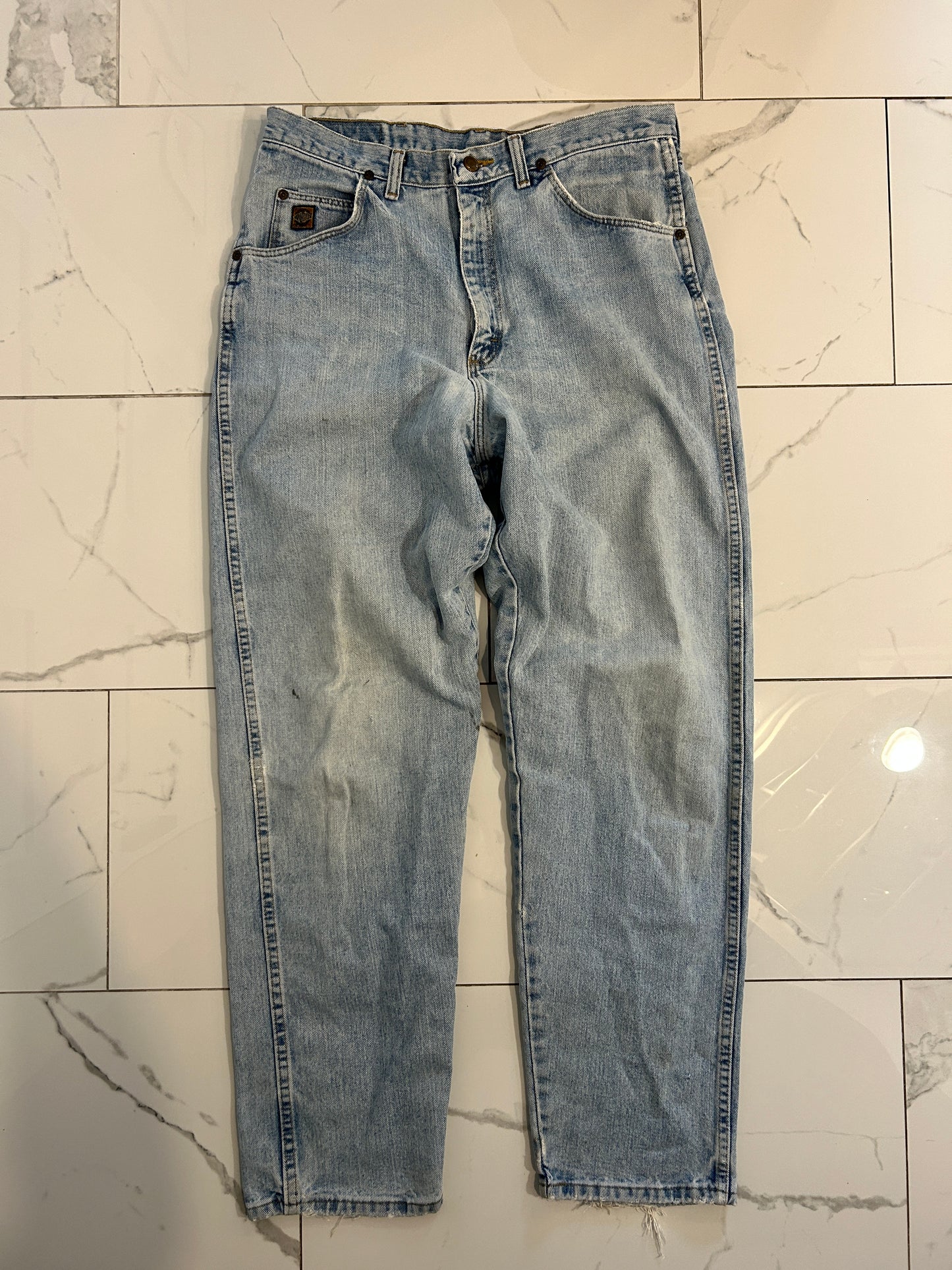 Wrangler Acid Wash Jeans (34x32)