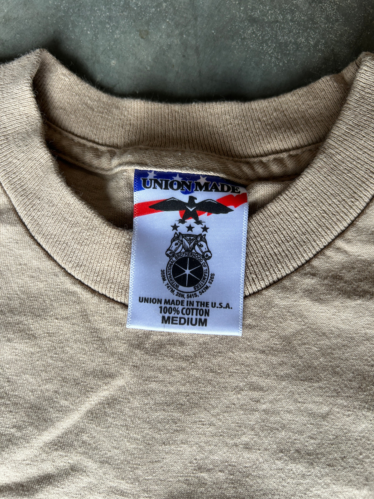 Vintage 90’s “Tough” Military Cutoff Tee (M)