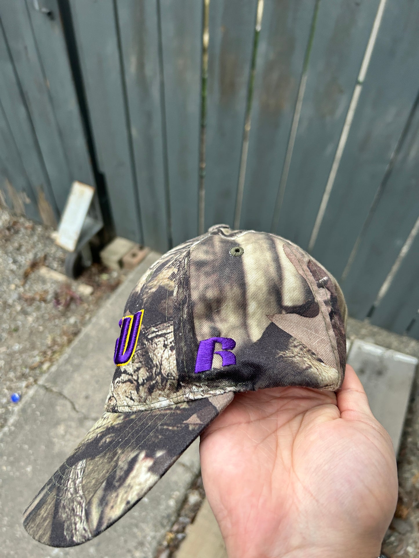 LSU Russel Athletic Camo Adjustable Hat