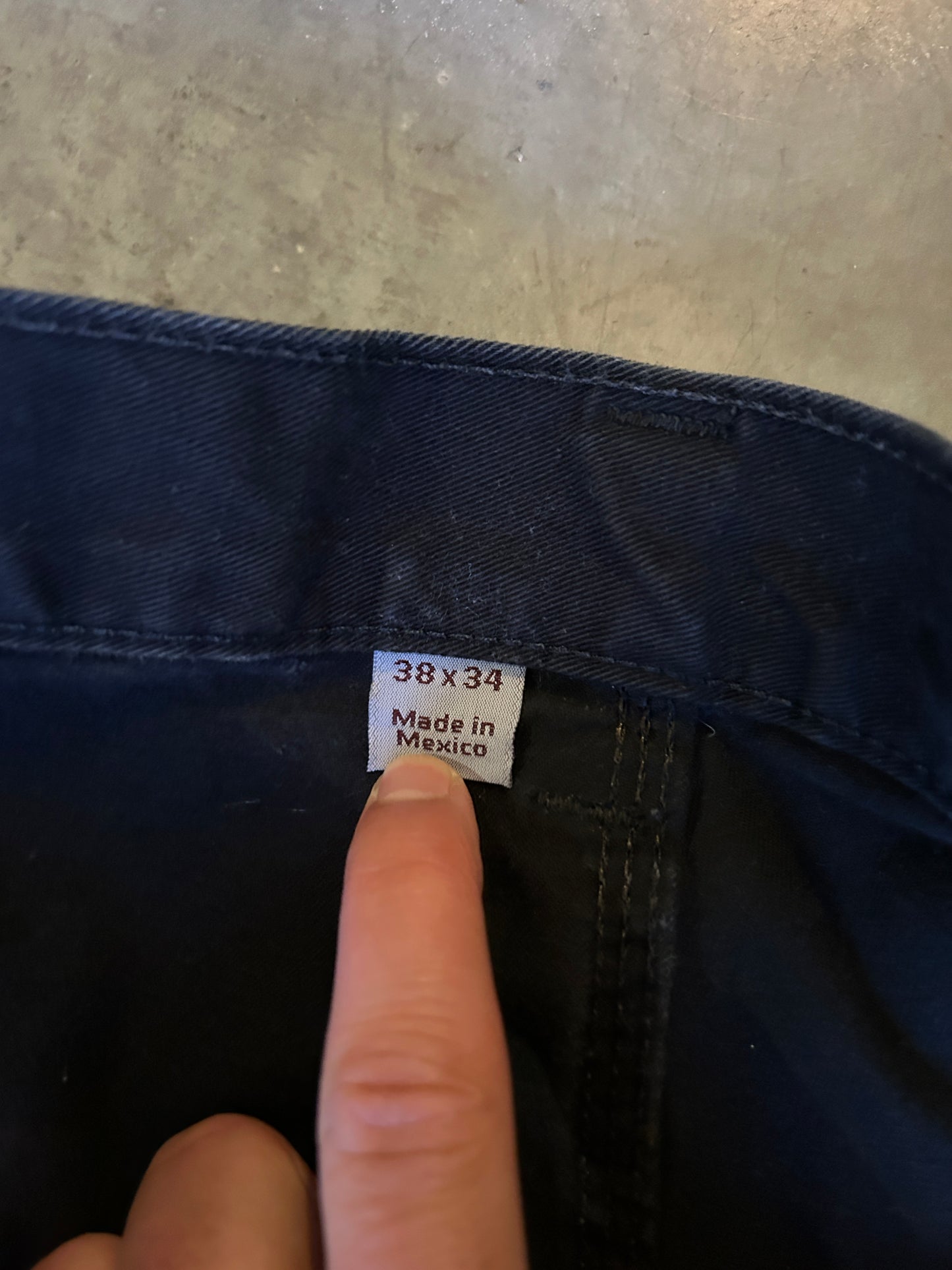 Black Carhartt Carpenter Pants (38x34)