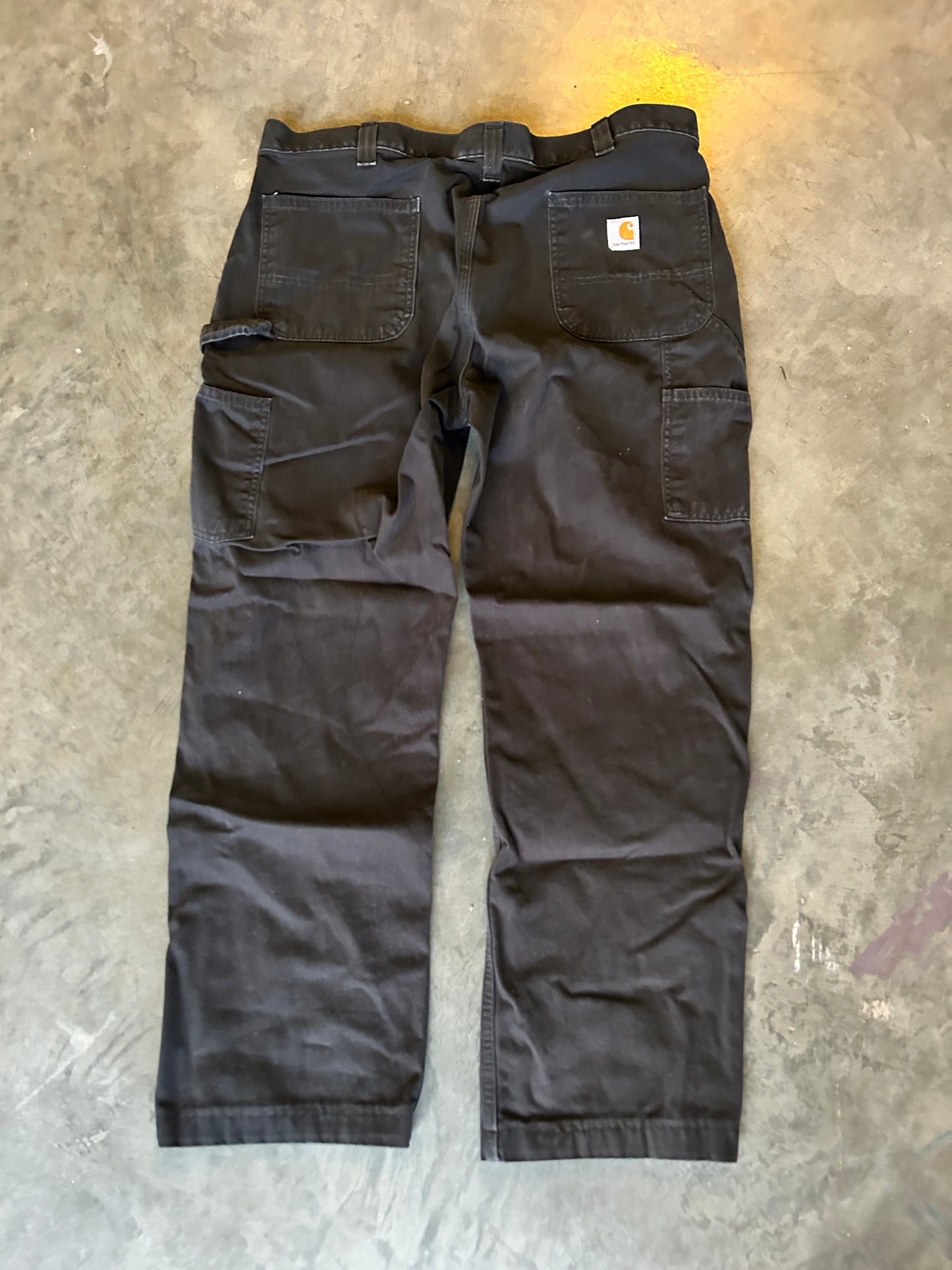 Black Carhartt Carpenter Pants (38x34)