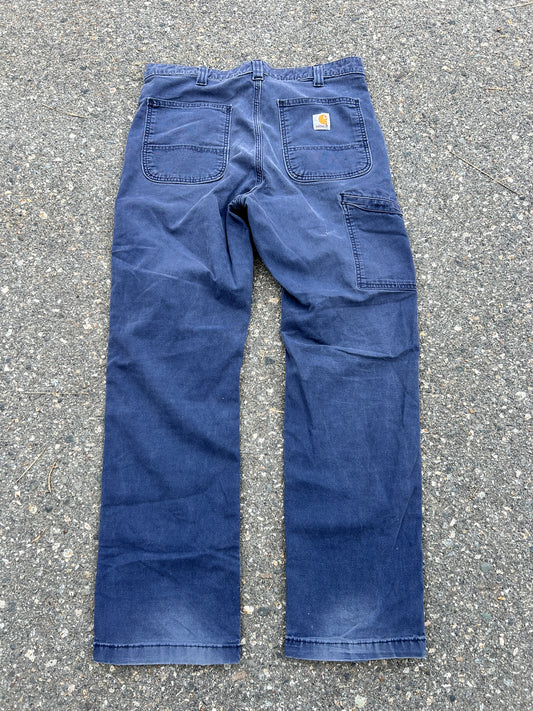 Faded Blue Carhartt Dungarees (34x32)