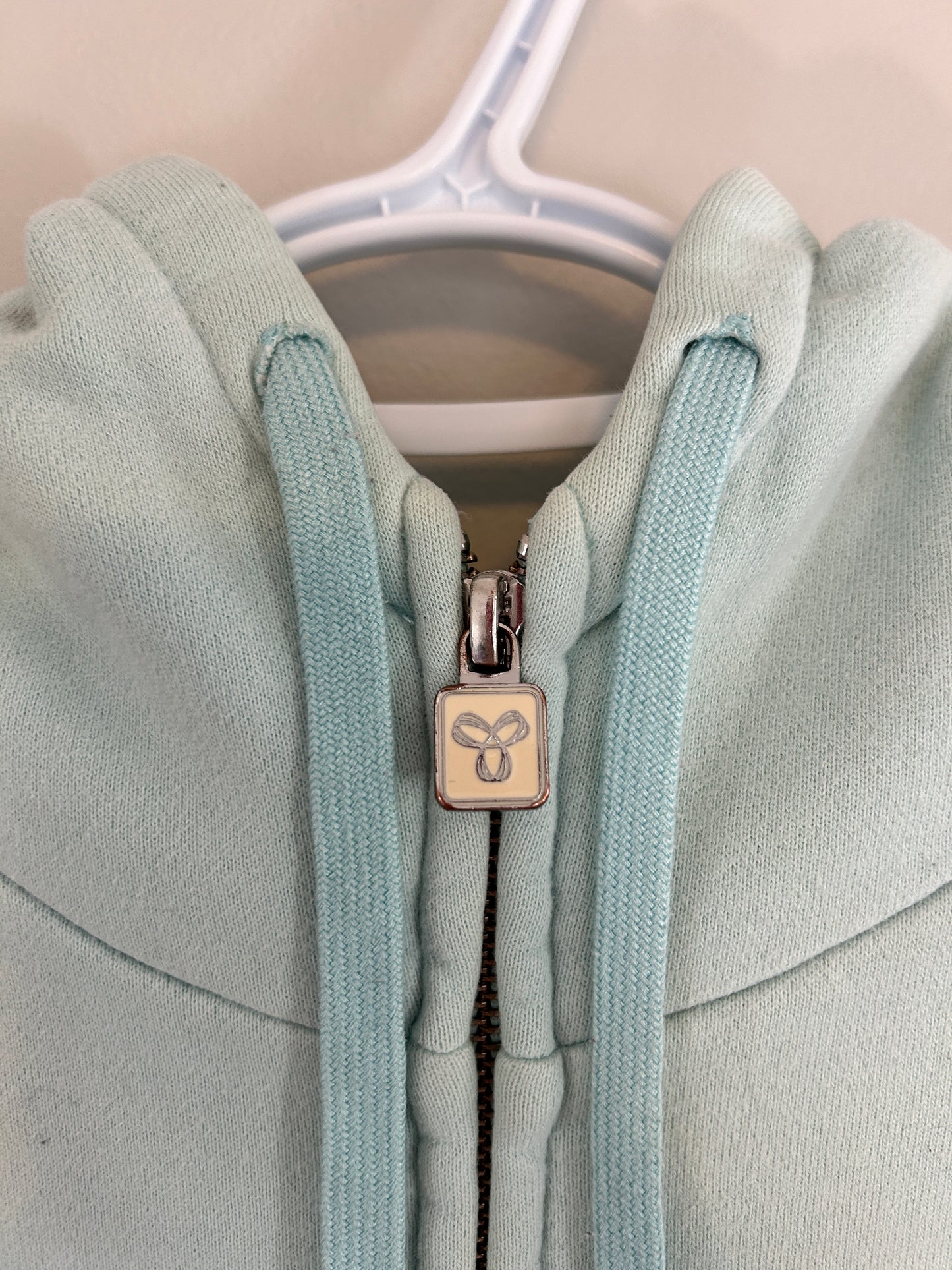 Light Blue TNA Zip Sweater (L)