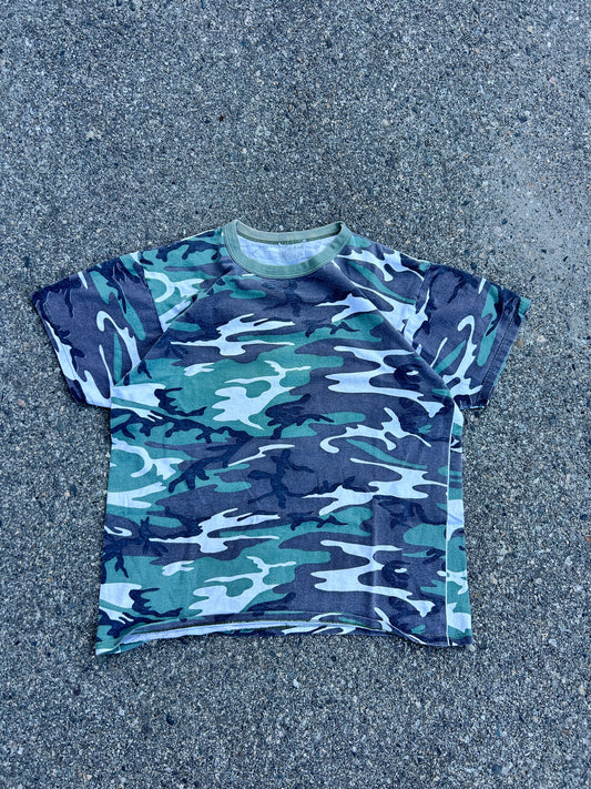 Vintage Faded Light Camo Tee (M)