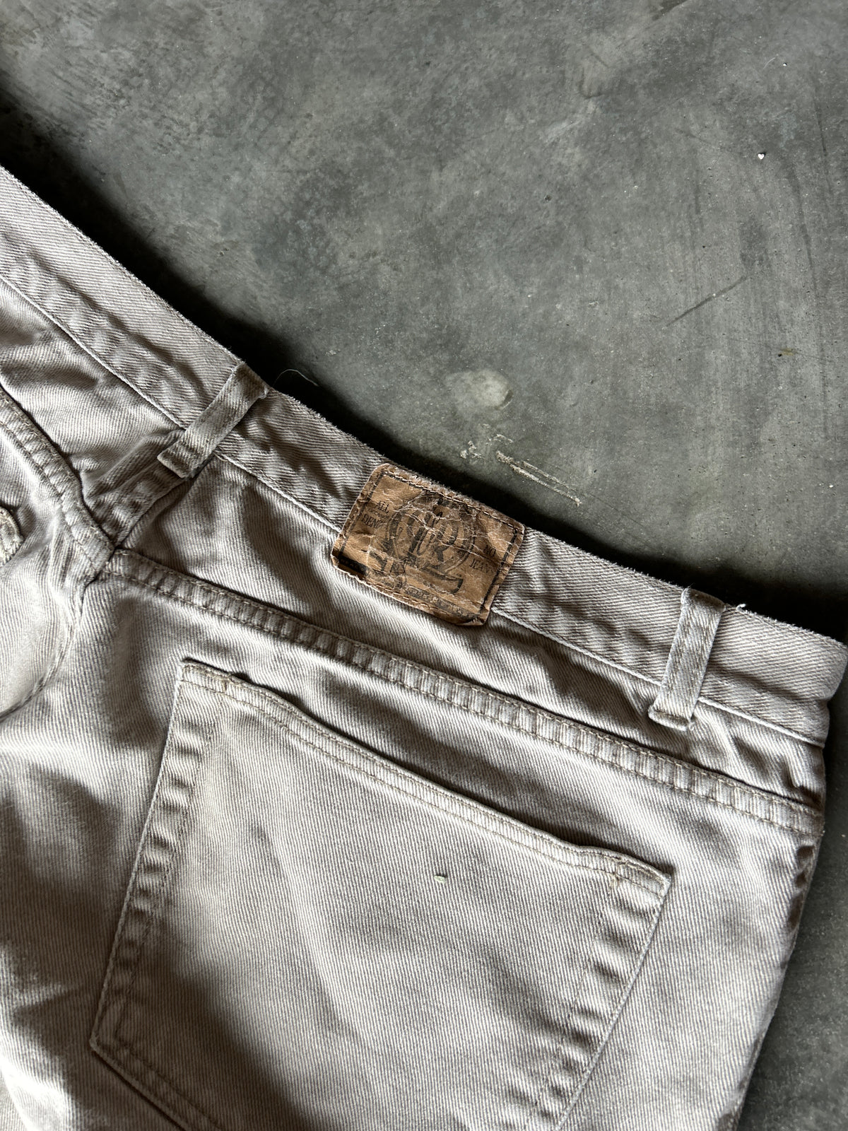 Vintage R&R Jeans Beige Jeans (38x32)