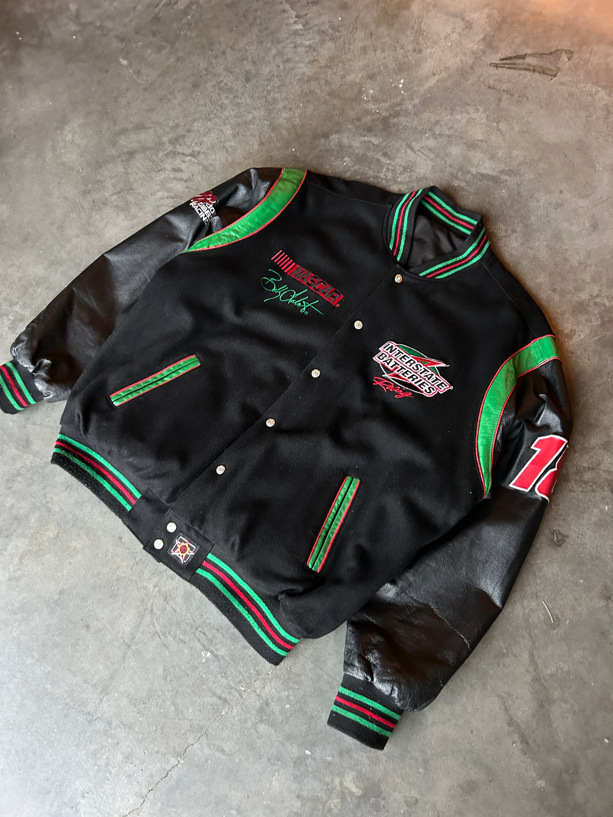 Vintage NASCAR Interstate Batteries Jacket (2XL)