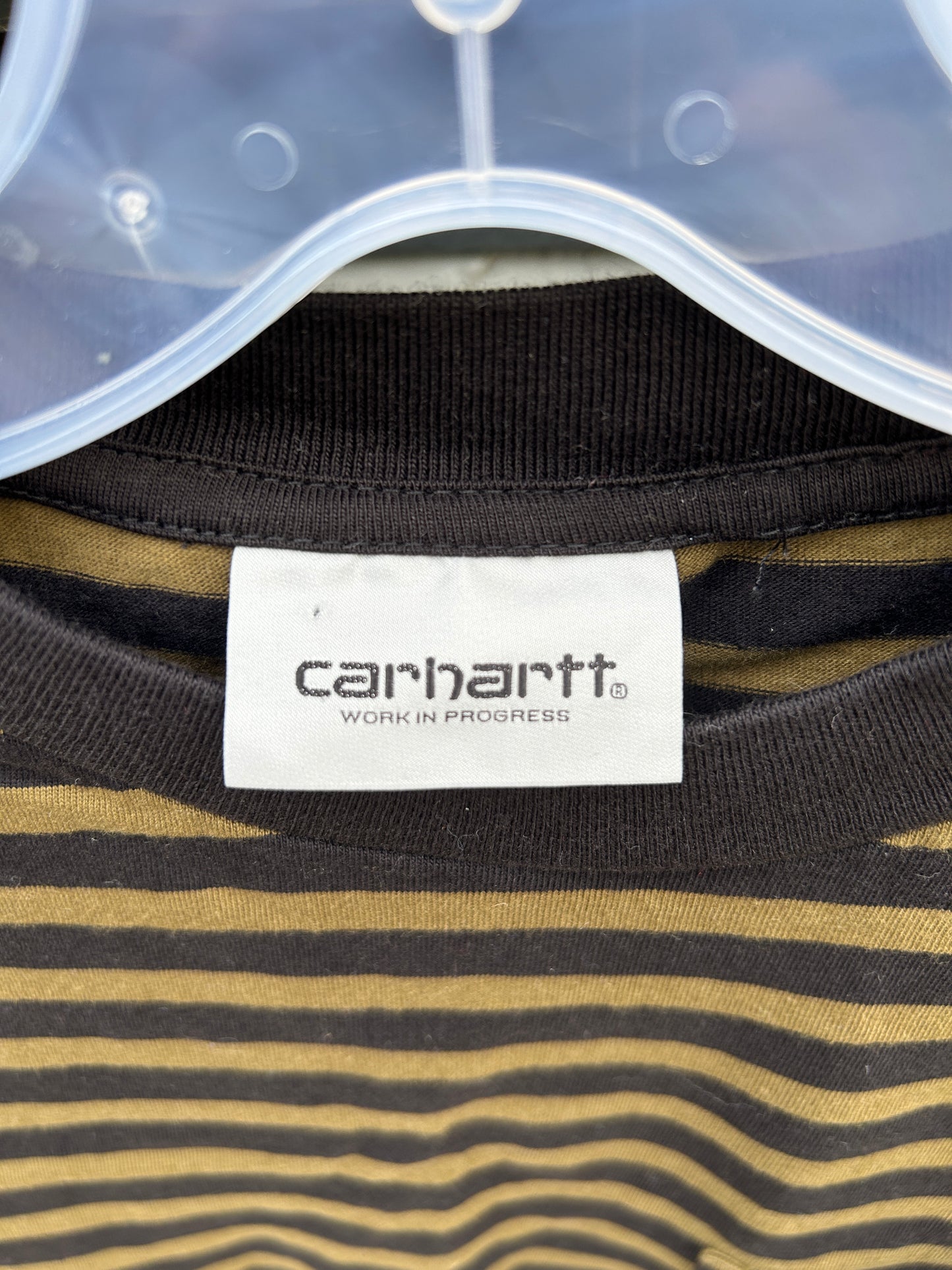 Carhartt Work in Progress Striped LS Shirt (L)