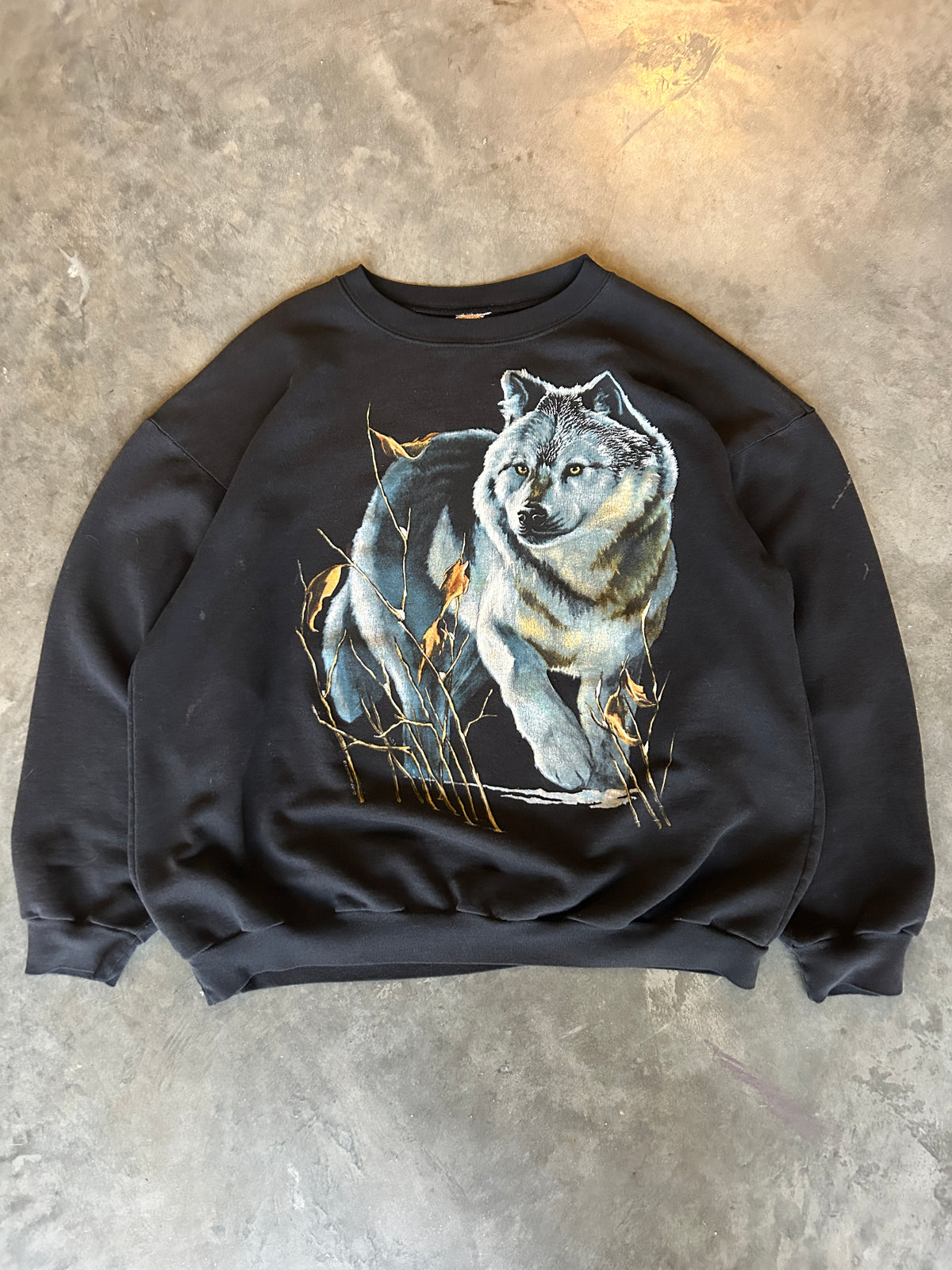 Vintage 90’s Winter Wolf Crew (XL)