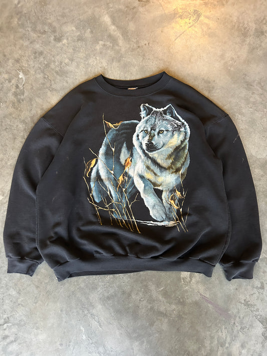 Vintage 90’s Winter Wolf Crew (XL)