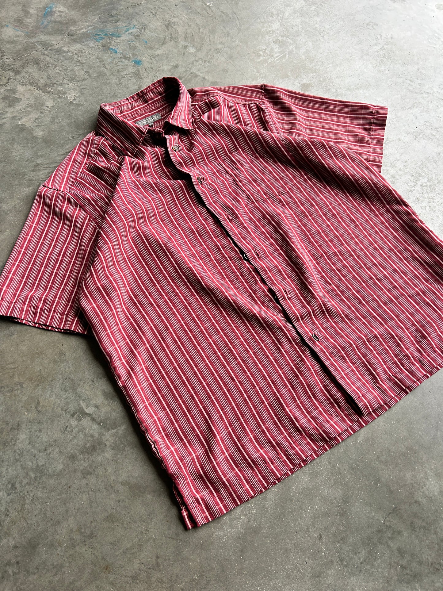 Granola Denver Hayes Red Button Up (XL)