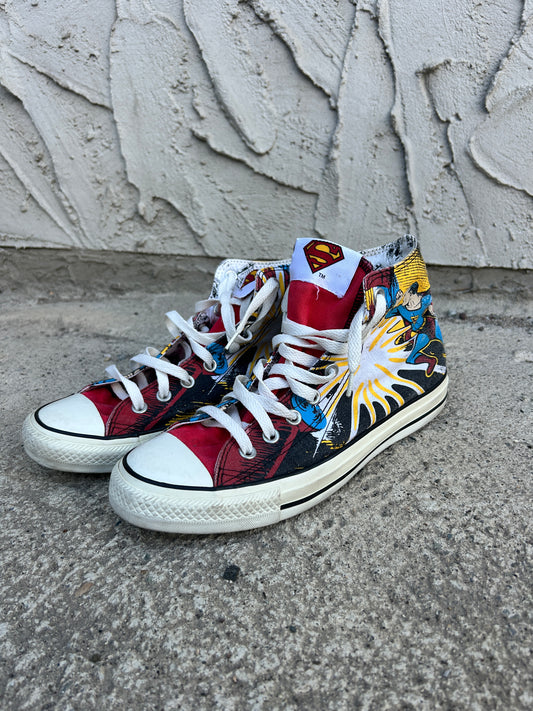 2013 Superman Comic Print Chuck Taylor’s (9M)