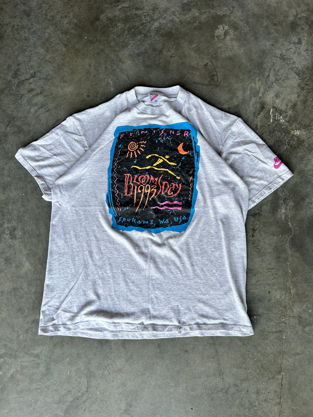 Vintage 1993 Bloom Day Running Tee (XL)