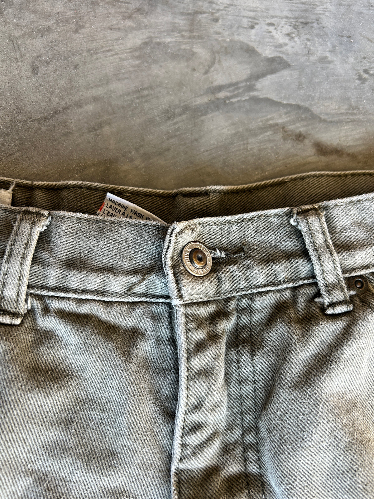 Vintage Green River Washed Jeans (36x33)