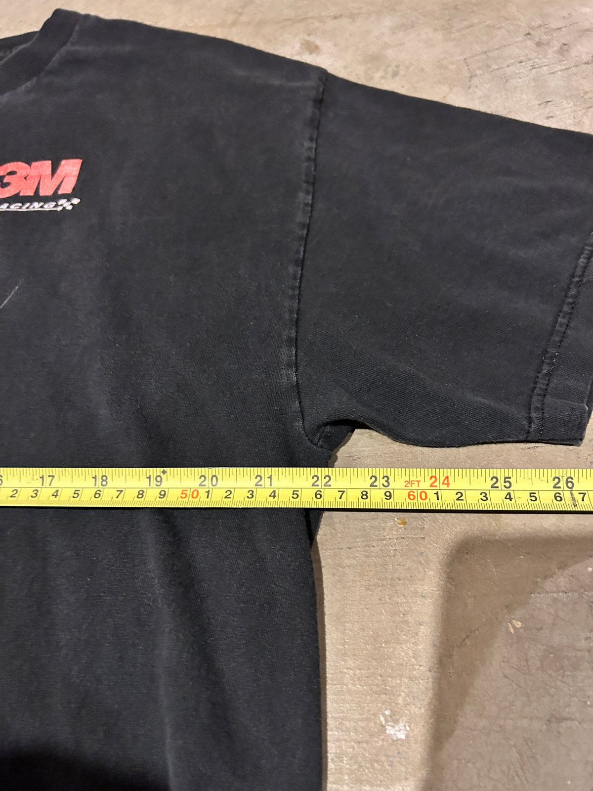 Vintage Boxy Cropped 3M Racing Tee (XL)
