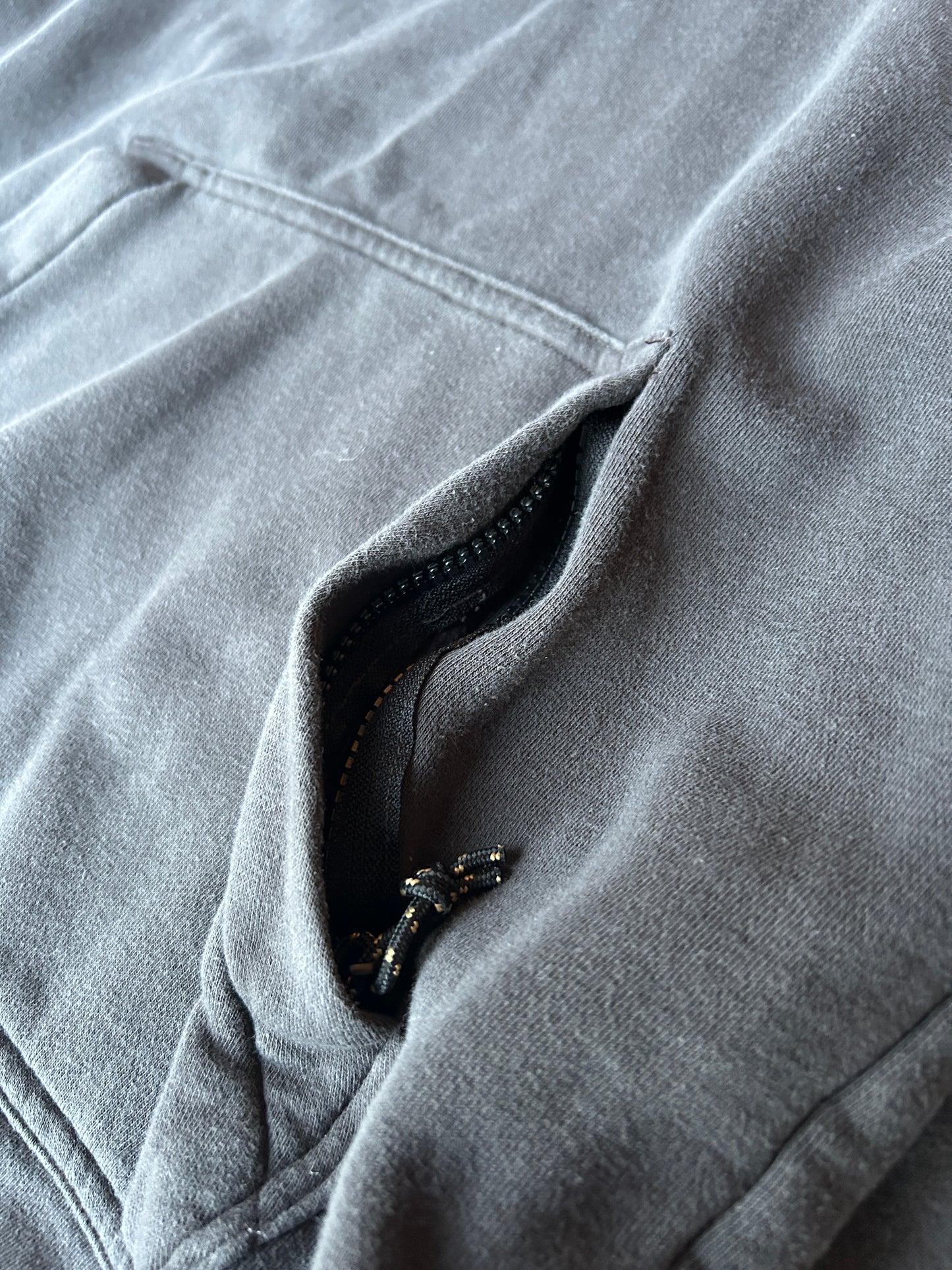 Black Billabong Adventure Division Cinch Hoodie (S/M)