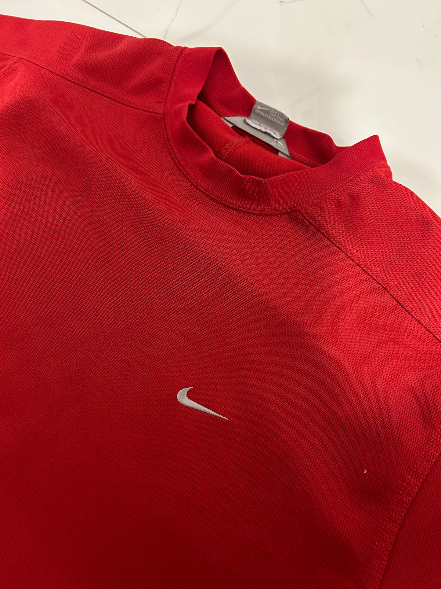 Vintage Silver Tag Nike Mesh LS Shirt (XL)