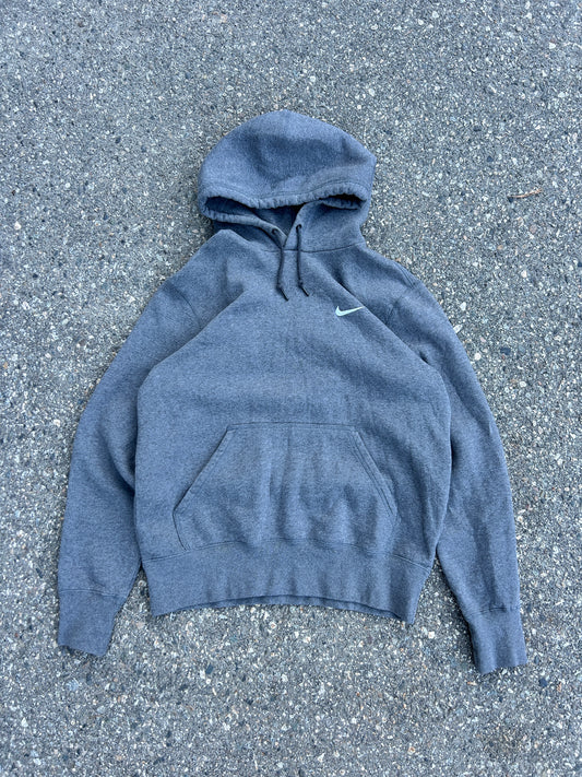 Vintage Grey Nike Pullover Hoodie (M)