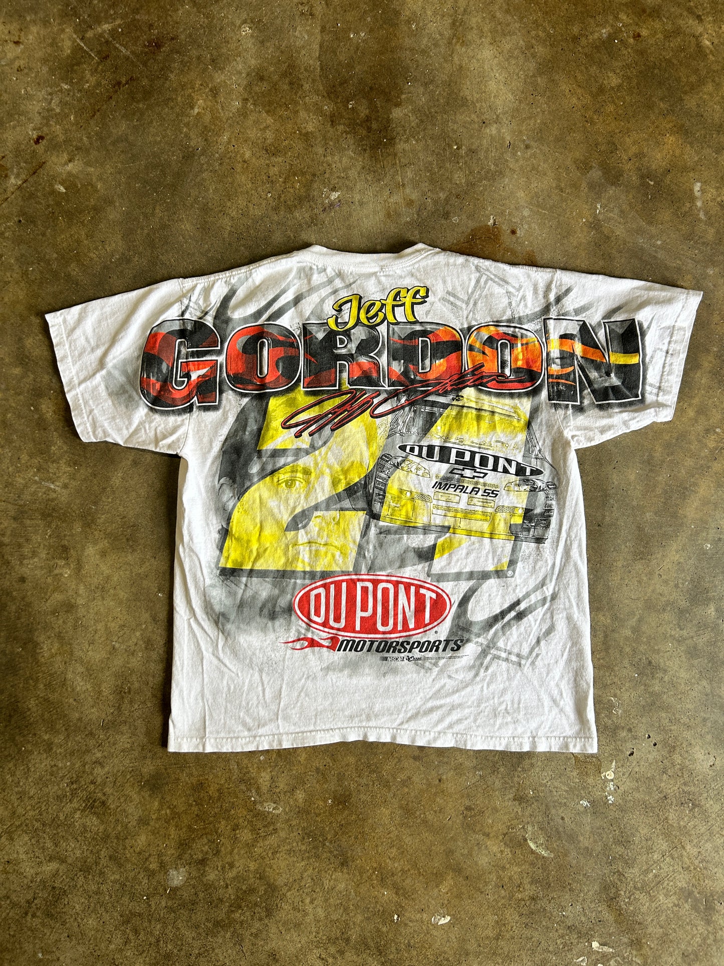 Vintage NASCAR Jeff Gordon AOP Tee (XL)