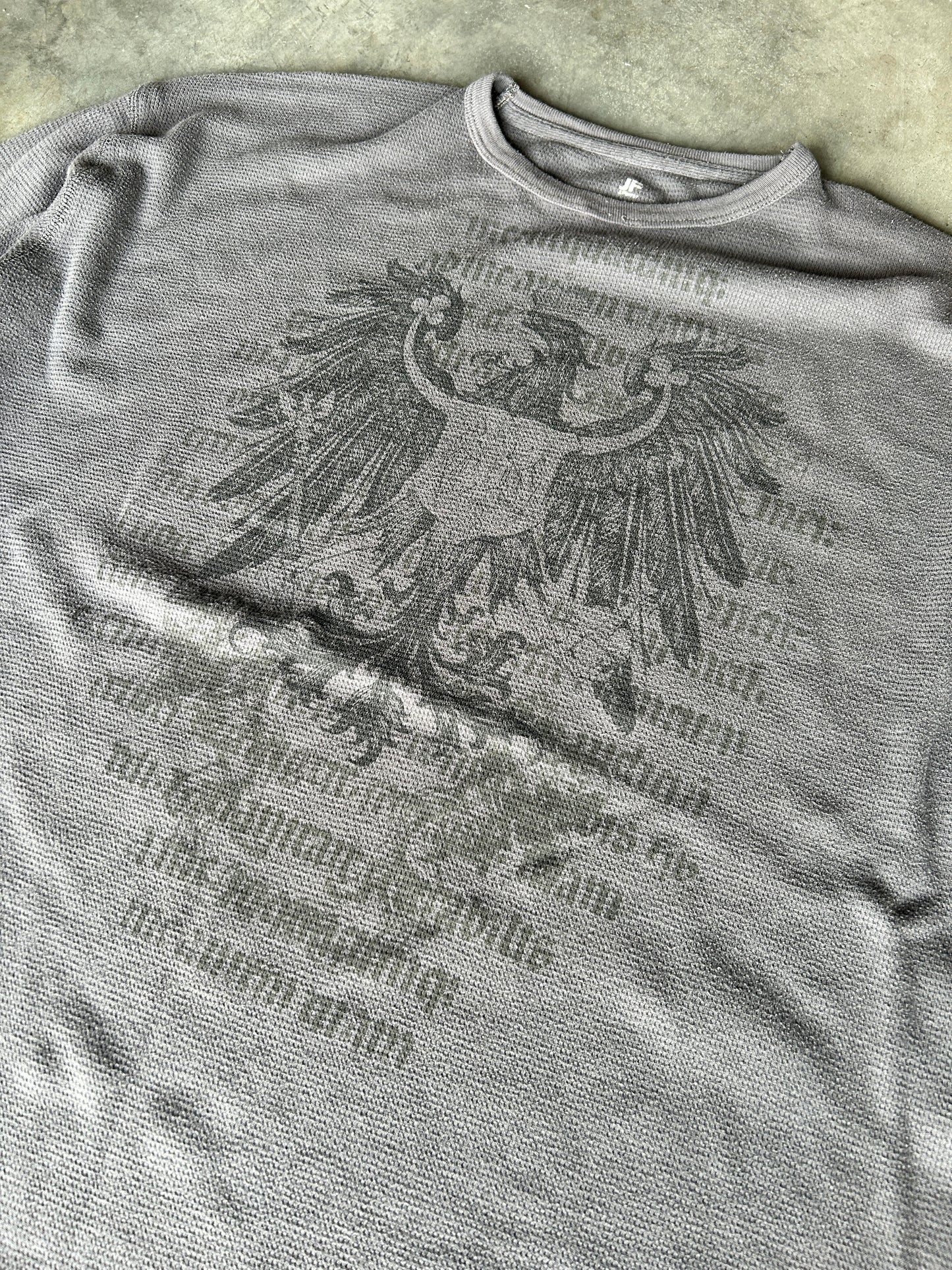 Y2K JF Grey Waffle Knit (2XL)