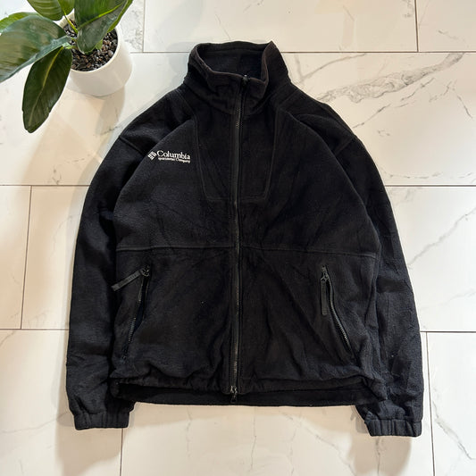 Vintage Black Columbia Fleece (M)