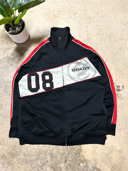 Y2K Eminem Shady Zip Track Jacket (L)