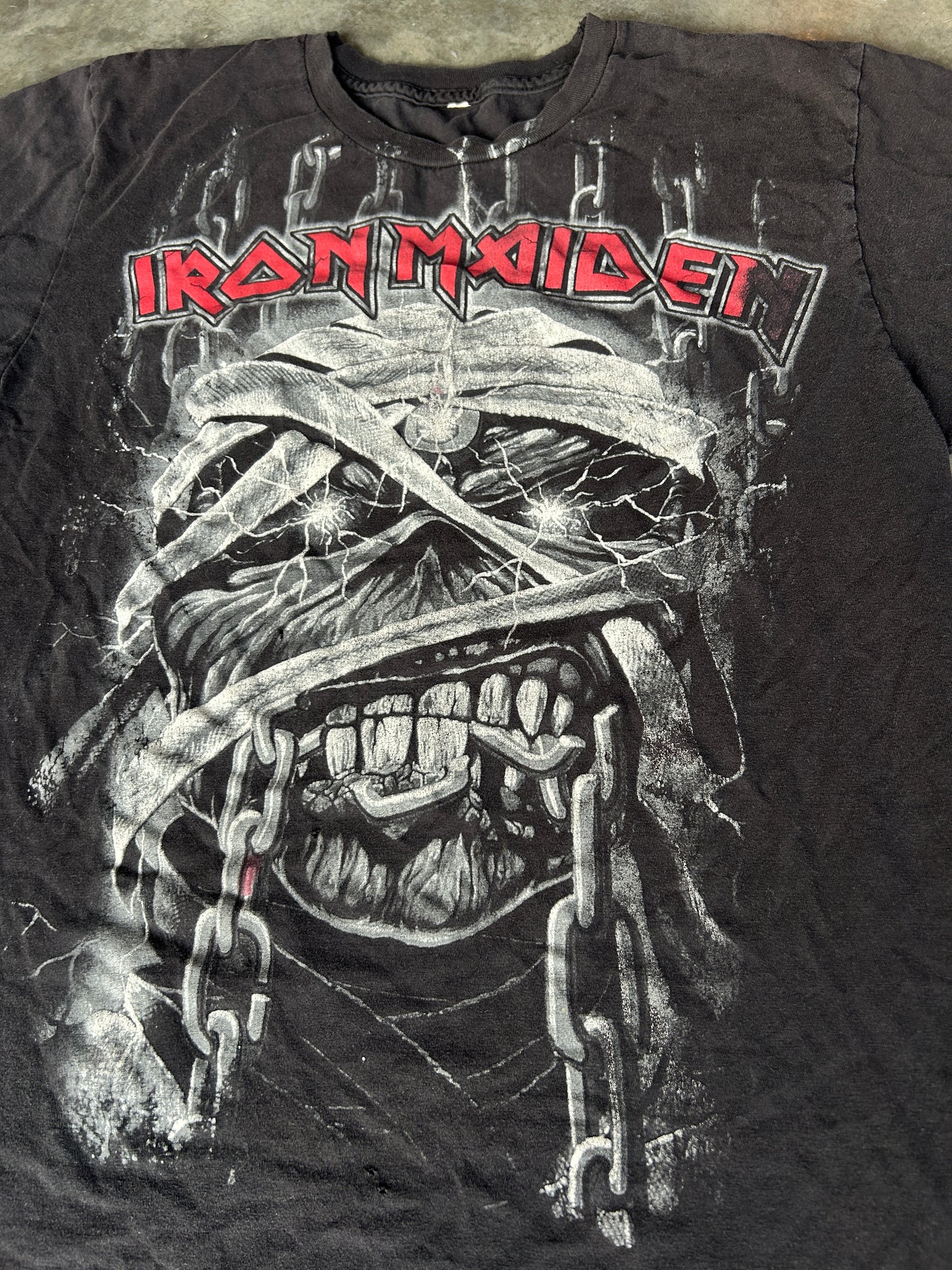 Vintage Iron Maiden Eddie Chains Tee (S/M)