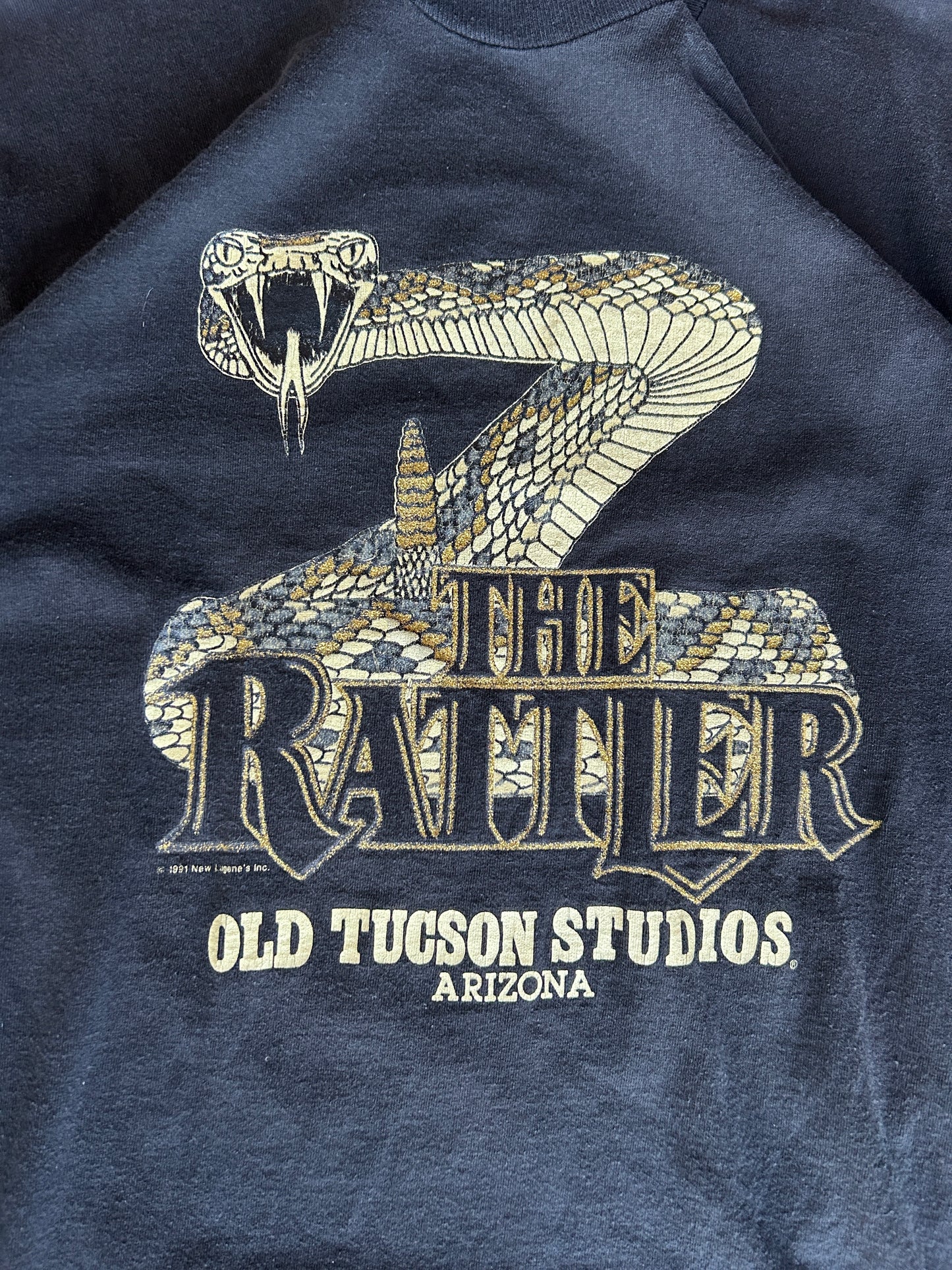 Vintage 1991 The Rattler Snake Tee (XL)