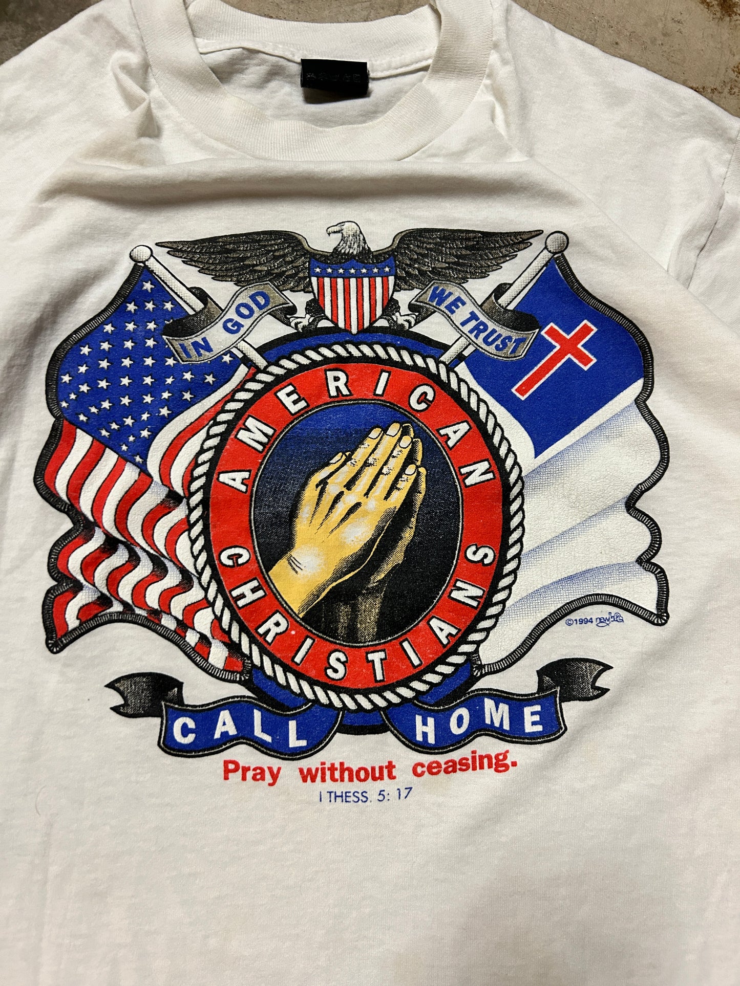 Vintage American Christians Tee (L)