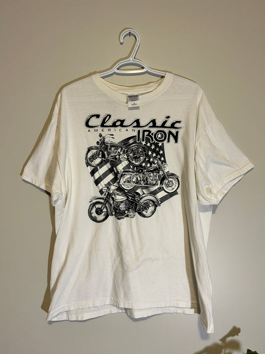 Vintage American Motorcycle Tee (XL)