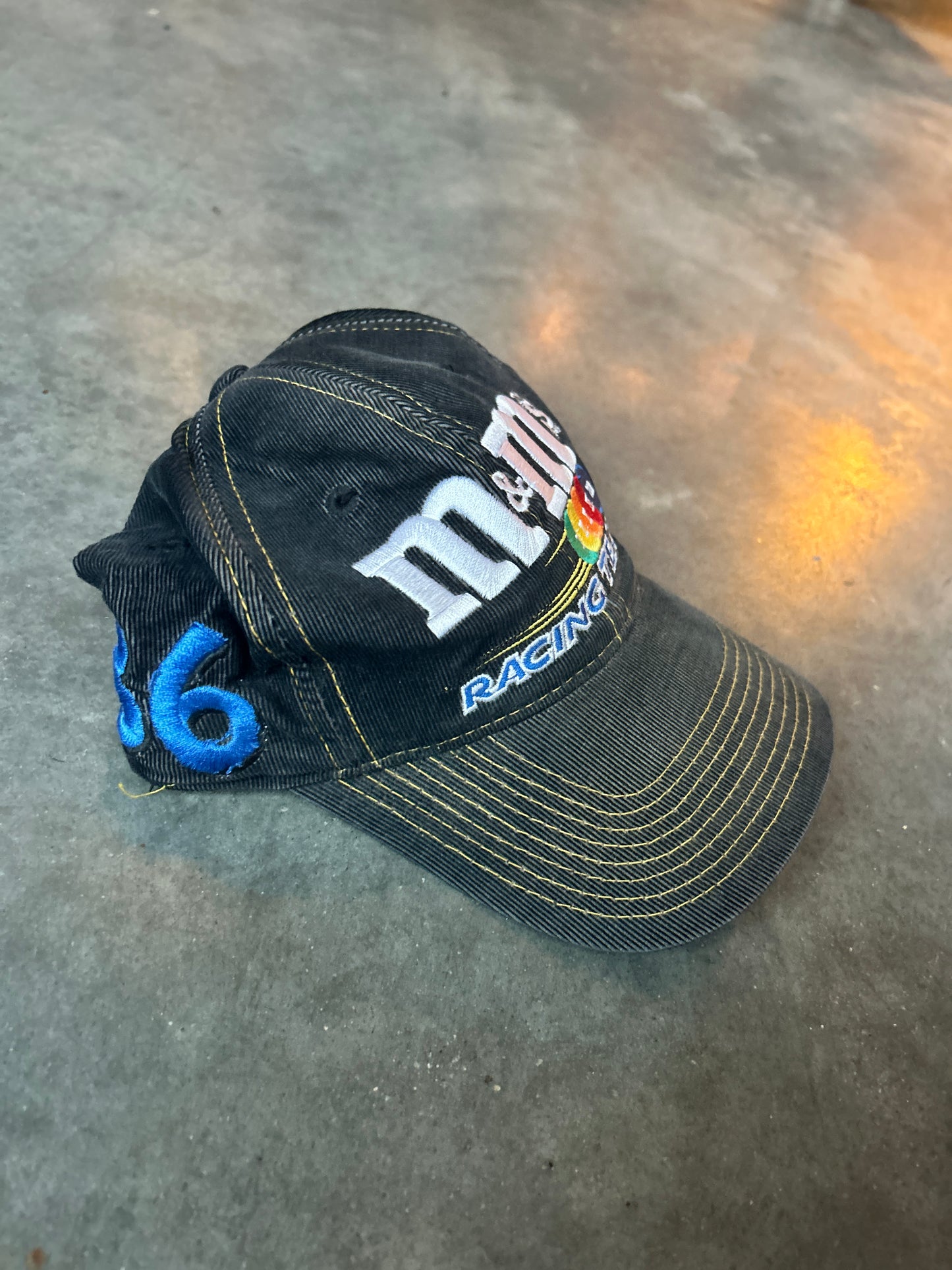 Vintage M&Ms nascar racing hat