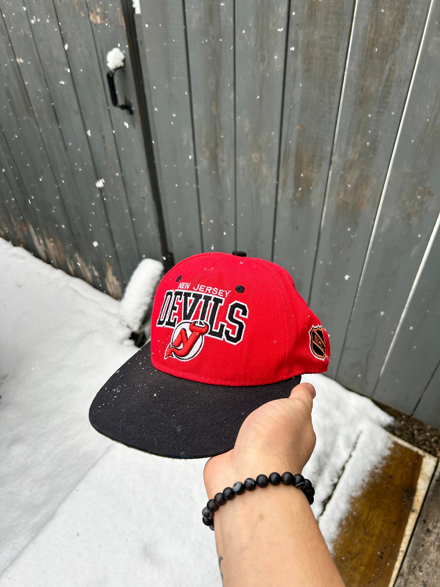 Vintage Mitchell and Ness New Jersey Devils SnapBack