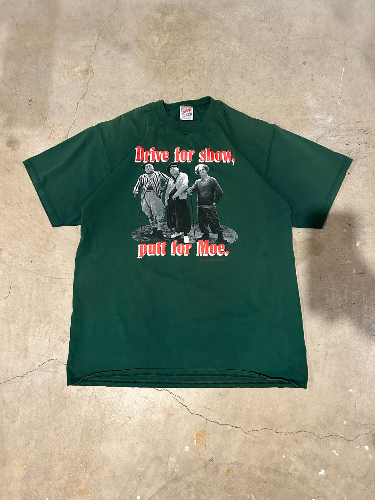Vintage 1985 Three Stooges Golf Tee (XL)