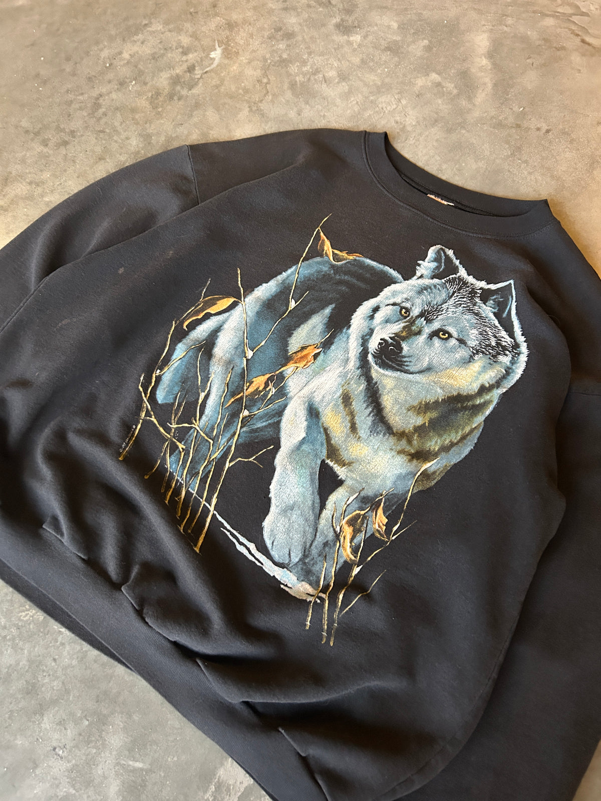 Vintage 90’s Winter Wolf Crew (XL)